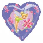 Ballon h�lium F�e Clochette Coeur magique