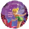 Ballon h�lium F�e Clochette Happy Birthday