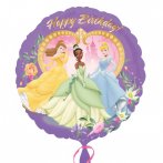 Ballon h�lium Princesses Happy Birthday