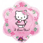 Ballon h�lium Hello Kitty I Love You
