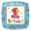 Ballon h�lium 1er Anniversaire Gar�on