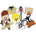 4 Masques Looney Tunes