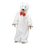 Costume Ours blanc 8 ans