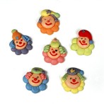 T�tes de clowns en sucre