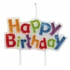 Bougie Happy Birthday
