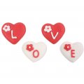 Coeurs Love en sucre