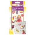 Figurines princesse sucre � plat