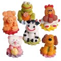 6 animaux de la ferme 3D