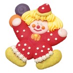 Grand clown sucre � plat