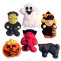 6 figurines Halloween � plat