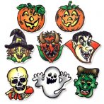8 plaquettes halloween
