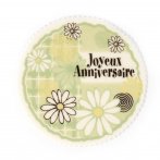 Plaquette Joyeux Anniversaire fille