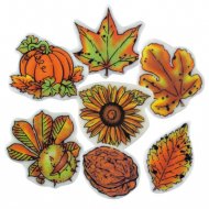 8 D�cors Motifs d'Automne � Plat
