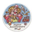 Plaquette Clown  Joyeux Anniversaire