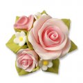 Bouquet de roses en sucre