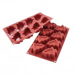 Moule silicone 8 sapins