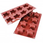 Moule silicone 8 �toiles