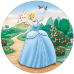 Disque azyme Princesse Cendrillon