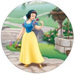 Disque azyme Princesse Blanche Neige