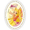 Disque mousse sucre oval Winx