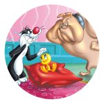 Disque azyme Titi et Grosminet