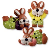 6 Lapins en sucre