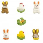 Set de p�ques en sucre � plat