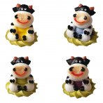 4 vaches en sucre 3D