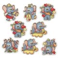 6 plaquettes �l�phants