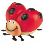 1 coccinelle en p�te d'amande