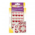Minis coeurs en sucre