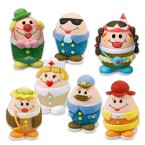 Assortiment de figurines en sucre g�lifi�