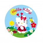 Disque azyme Hello Kitty � la prairie