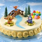 Grand kit d�cor � g�teau Winnie