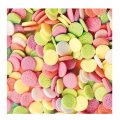 Sachet de 50g confettis multicolores