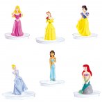 6 figurines princesses Disney