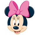 Silhouette Minnie en azyme