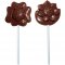 Moule 8 Sucettes en Chocolat Fleurs - Polycarbonate images:#0
