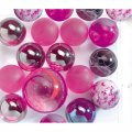 Cube de billes rose