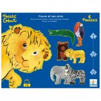 Puzzles G�ants - Fauve et ses amis