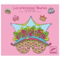 4 masques Princesses fleuries