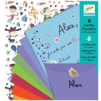 Carte-enveloppes invitation - gar�ons