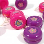 12 yo-yos Fleurs et Papillons