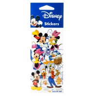 1 planche Stickers Mickey et ses amis
