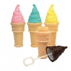 4 Cornets de glace bulles de savon