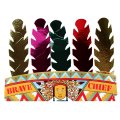 4 coiffes d'indiens