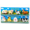 4 gommes animaux de la ferme