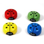1 coccinelle en bois � r�trofriction