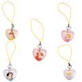 5 breloques princesses Disney