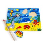 Puzzle/p�che magn�tique bois
